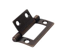 Bisagras Bisagra de mortaja for muebles de hierro de 2 pulgadas, 4 Uds., for puerta de gabinete, abierta de 135 grados(Bronze)