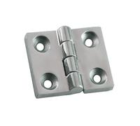 bisagras Bisagra de puerta gabinete acero inoxidable CL50 herrajes ocultos for muebles 1 pieza(Polish- Stainless)