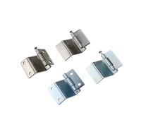 bisagras Bisagra oculta soldable de acero inoxidable for puertas gabinetes industriales, caja eléctrica tipo oculto, 1 Uds(Iron-with holes)