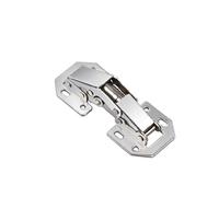 Bisagras de 90 grados for gabinetes, 3 unidades, sin perforación, con resorte en forma de puente, for muebles de armario con tornillos Bisagra plegable