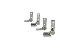 Bisagras de acero inoxidable 304 con amortiguación de par ajustable y posicionable for gabinetes industriales (1 unidad)(TB-Left Large,4.5N.m)