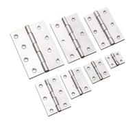Bisagras de acero inoxidable armario puerta cajón mueble librería ventana | Bisagras de acero inoxidable 1-4 pulgadas para armario puerta cajón mueble librería ventana(1Inch 4Pcs)