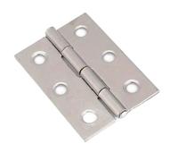 Bisagras de acero inoxidable for 20 piezas, Conector puerta, cajón, 6 agujeros montaje for muebles, estantería y armario Para Puertas