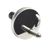 Bisagras de acero inoxidable for asiento inodoro, paquete bisagras fijación superior, montaje repuesto, Montaje rápido for muebles baño, 2 uds