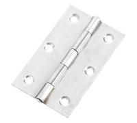 Bisagras de acero inoxidable varios tamaños, Conector puerta, bisagra cajón for muebles, librería, escaparate, Hardware montaje, 10 Uds Para Puertas(1.5 inch)