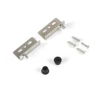 Bisagras de acero laminado en frío con código de esquina, resistente, con eje oculto, en forma de L, fácil de usar, bisagras para puerta de armario