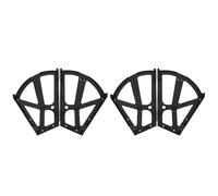 Bisagras De Armario Para Cajones De Zapatos, Juego De 4 Piezas / 2, Bisagra De ABS Para Muebles Para Accesorios De Repuesto De Estante De Turing De Acero Inoxidable (2 Capas)