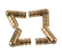 Bisagras de barril 12 piezas 20x4 mm Herrajes for muebles invisibles ocultos cobre