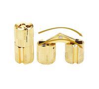Bisagras de barril de cobre cilíndricas de 8-18 mm, 180 grados, ocultas, invisibles, de latón, for muebles, 2 unidades(12mm)