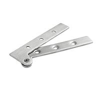Bisagras de boca de pollo de acero inoxidable, bisagras superiores e inferiores, eje de cielo y tierra, bisagra de rotación de 360 grados, resistente