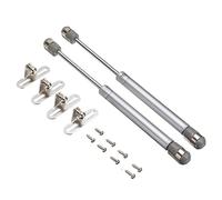 Bisagras de cierre suave, 2 piezas Herrajes for muebles Prop Shock 100N Bisagra for armario cocina Caja juguetes Resorte gas Puntal for puerta for gabinete almacenamiento for cerrar