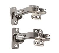 Bisagras de cierre suave bisagra oculta ajustable 3D con amortiguación integrada for armario 135°