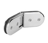 bisagras de cristal,bisagras para puertas de ducha Bisagra de puerta de vidrio, 135 grados, piezas de repuesto de bisagra for puertas de ducha de vidrio, abrazadera de puerta de baño resistente, sopor