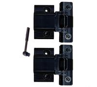 Bisagras de cubierta antipolvo para Technics SL1200 MK2 MK5 SL1210 piezas de repuesto para tocadiscos apertura suave construcción robusta fácil de instalar negro