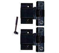 Bisagras de cubierta antipolvo para tocadiscos Technics SL-1200 MK2/MK5/MK3D/MK6, SL-1210 M5G, piezas de repuesto de plástico con cepillo de limpieza, ajuste perfecto OEM, fácil mantenimiento
