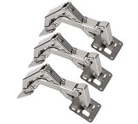 Bisagras de gabinete 165-180 grados Armario de cocina Bisagra de esquina angular oculta Bisagra de puerta de armario de muebles de cierre suave