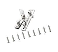 Bisagras de metal ocultas con función giratoria de 360 grados de madera de puerta inoxidable para armarios secretos. Bisagras de puerta ocultas