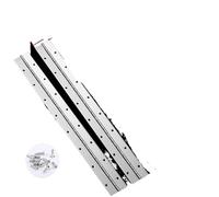 Bisagras de piano acero inoxidable resistente 304, bisagra continua, muebles armario largos, 2 uds., 8 pulgadas, 10, 12, 16 para Armario,Pianos(2pcs 16inch)