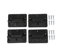 Bisagras de plástico de repuesto para enfriadores Igloo de 150 cuartos de galón y 165 cuartos de galón, para fácil instalación, sin taladro, diseño giratorio con tornillos de acero inoxidable (paquete