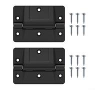 Bisagras de plástico de repuesto para hieleras y enfriadores Igloo de 150-165 cuartos de galón, paquete de 2 o 4 unidades con tornillos de acero inoxidable, fácil instalación, no requiere taladrar (2