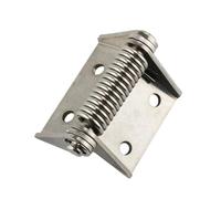 Bisagras de puerta, Bisagra de resorte de cierre automático de acero inoxidable con amortiguación for puertas pesadas