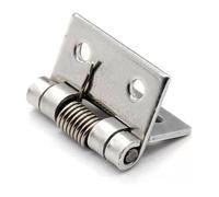 Bisagras de puerta, Bisagras de puerta con resorte de cierre automático, acero inoxidable 304, 2 piezas, 1-4 pulgadas, for gabinetes y más(4Inch)