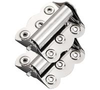 Bisagras de puerta con pantalla de 2 piezas, bisagras de acero inoxidable engrosadas extraíbles automáticas de 2, 7x2, 4 pulgadas con resorte para hotel de oficina en casa |.Puerta mosquitera