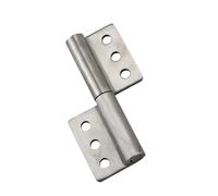 Bisagras de puerta con rodamiento de bolas de alta Bisagra De Bandera Desmontable Acero Inoxidable Engrosada For Equipos Automatización Industrial(Right)