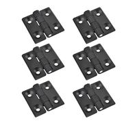 Bisagras de puerta de 6 piezas, bisagras de puerta plegables, cierres de bisagra de liberación rápida, para dormitorio, armarios, accesorios de bisagra, accesorios para bisagras de muebles