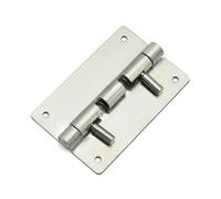 bisagras de puerta de acero inoxidable, Bisagra de puerta y aleta con pestillo resorte desmontable ajustable acero al carbono inoxidable(Stainless Steel)