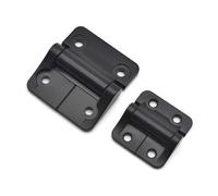 Bisagras de puerta de torsión de 2,3 pulgadas, bisagras planas de torsión constante E6, bisagras de tope libre con rotación de 270 grados, 1 pieza(4.5NM Black)