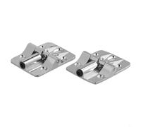 Bisagras de puerta plegables ocultas de aleación de zinc, apertura de 180 grados, funcionamiento silencioso, herrajes resistentes para puertas plegables, armarios, pantallas, puertas cortafuegos y más