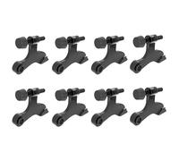 Bisagras de puerta resistentes de aluminio, elegantes herrajes para el hogar, topes de puerta tipo EE. UU., instalación sencilla para montaje superior