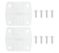 Bisagras de refrigeración compatibles con Coleman 5227B 5240 5241 - Kit de reparación de bisagras de plástico para cajas aisladas, paquete de 2