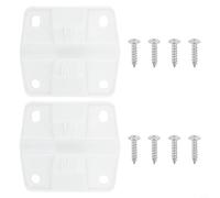 Bisagras de repuesto para COLEMAN COOLER de plástico resistente, juego de 2 bisagras + 8 tornillos