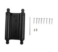 Bisagras de resorte de acero inoxidable de doble acción para puertas que deben soportar un flujo bidireccional ininterrumpido en zonas compartidas (4 pulgadas)