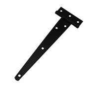 Bisagras de trabajo pesadas, Juego de bisagras puerta tipo T 10 piezas, color negro, 4/5/6/8 pulgadas(8 inches,8 inches)