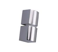 Bisagras decorativas de metal con cierre automático para muebles de cocina de madera, superposición de marco frontal, armario, puerta, bisagra de resorte, red, caja de alimentación