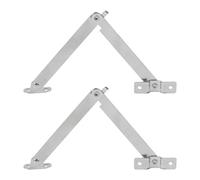 Bisagras decorativas de metal, paquete de 2 unidades, para joyero, baúl y | Mejora la estética de tus muebles con estas bisagras de bronce antiguo que aportan una elegancia atemporal a cualquier caja