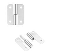 Bisagras Desmontables Bisagra de elevación 304, bisagras bandera con junta deslizante desmontable, adecuadas for cajas Metal madera, cofres herramientas