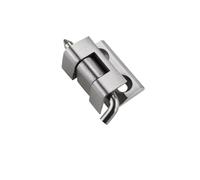 Bisagras desmontables de acero inoxidable aptas for puertas de armarios eléctricos y de control de interruptores. 1 unidad.