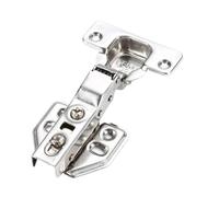 Bisagras hidráulicas de acero inoxidable con cierre suave for gabinetes de cocina: amortiguador silencioso y duradero.(Embed,2pcs)