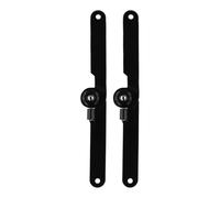 Bisagras Muebles 180 Grados Apertura Kit Montaje Trampillas Ático | Bisagras de Hierro Negro 180 Grados Apertura DIY Metalistería para Muebles