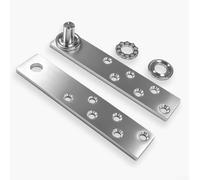 Bisagras ocultas resistentes, puertas de madera lisas de rotación de 360 grados, herrajes de puerta de bisagras pivotantes inferiores superiores