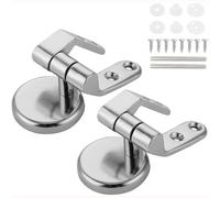 Bisagras para asiento de inodoro - Pernos de metal Comod Hangers | Bisagra de asiento de inodoro ajustable | Desagüe de baño de repuesto, acero inoxidable y aleación de zinc piezas de repuesto para el