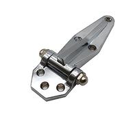 Bisagras para cocina a Herrajes plateados Bisagra para puerta de horno de acero inoxidable Bisagra para horno de almacenamiento en cámara frigorífica de 146 mm de longitud Industrial resistente