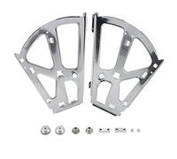 Bisagras para gabinetes - 2 piezas de acero inoxidable, zapatos, gavetas para gabinetes, bisagras, accesorios de repuesto para racks Turing (tamaño : 2 Layers)