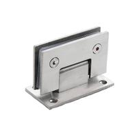 Bisagras para mamparas de ducha, Bisagras for puerta de ducha acero inoxidable 90/180 grados multicolor(Silver 90 Degree)