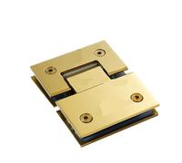 Bisagras para mamparas de ducha, Bisagras for puerta de ducha acero inoxidable 90/180 grados multicolor(Golden)