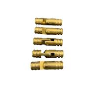 Bisagras para muebles, 4/8, paquete de 0.2 x 0.74 pulgadas, bisagra cilíndrica de cobre puro, bisagra oculta, paquete de 4